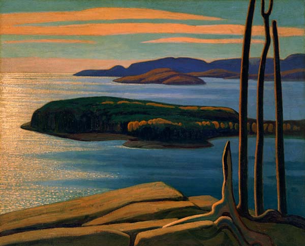 Lawren-Harris-Afternoon-Sun-Lake-Superior-1924