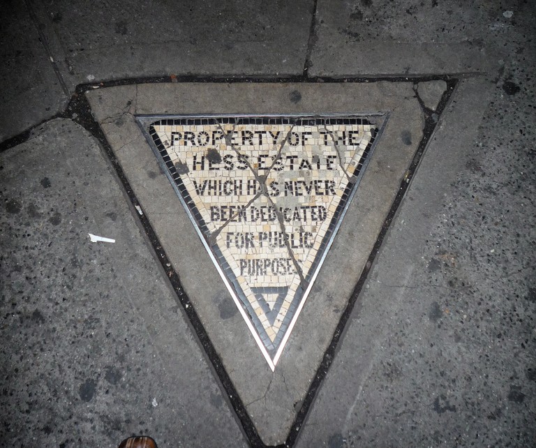 The Hess Triangle, New York City