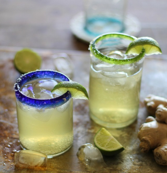 tequila in a glass