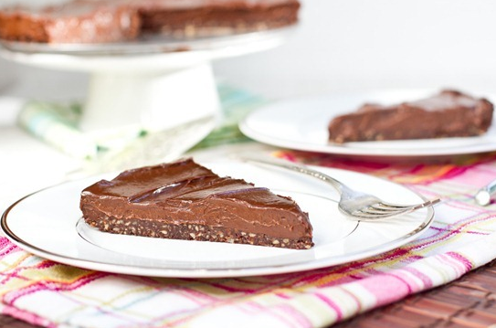 No-bake double chocolate torte