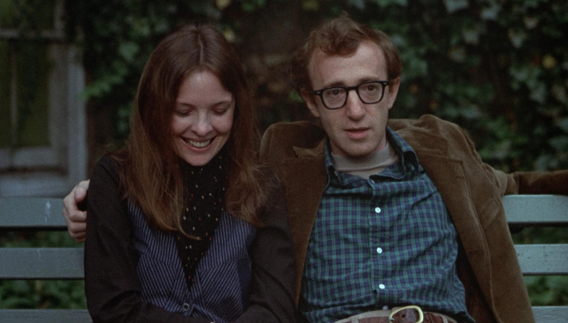 A scene from the movie Annie Hall