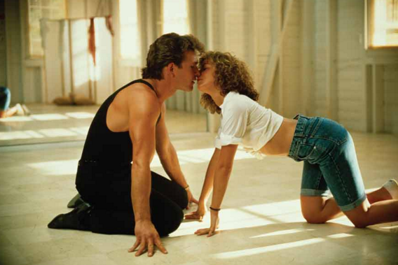 A scene from the movie Dirty Dancing