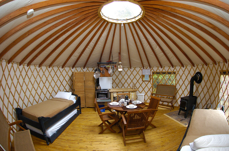 Yurts, Parcs Quebéc