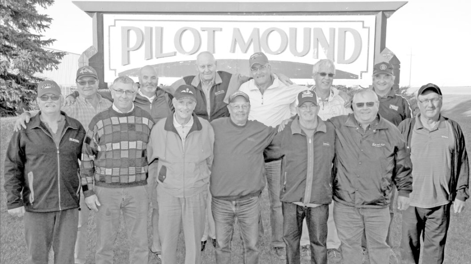 The men of Pilot Mound, Manitoba