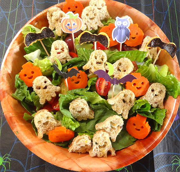 Halloween salad
