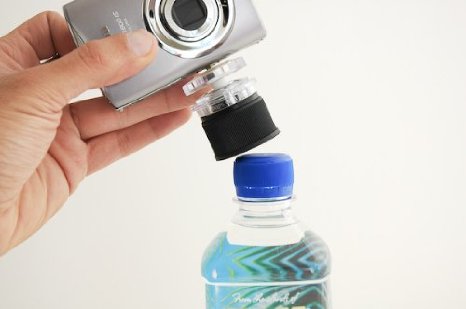 Bottle-top camera support