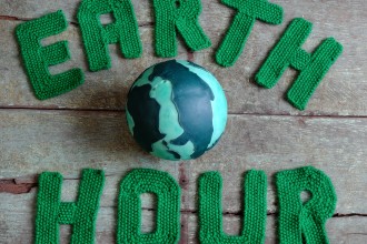 Earth Hour sign